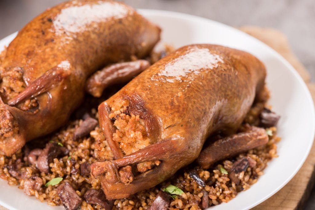 حمام محشى فريك